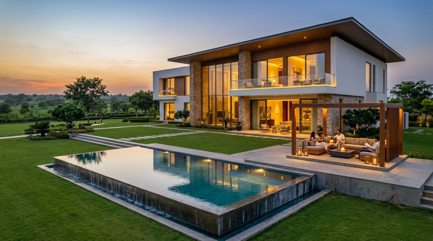 Luxury Farmhouses & Weekend Villas Jewar